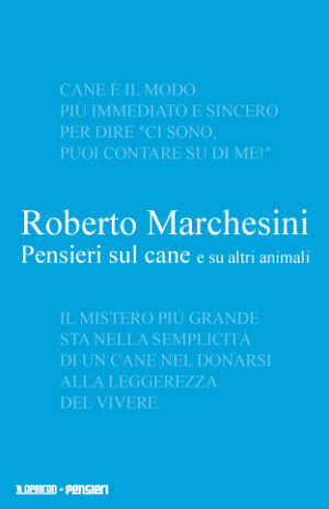 Copertina libro pensieri sul cane