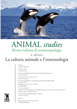 Copertina. La cultura animale e l'etnozoologia.